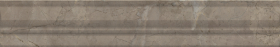 BLC033R Бордюр Kerama Marazzi Серенада Бежевый Темный Глянцевый Обрезной 30x5