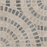 K949793LPR01VTE0 Декор Vitra Marble-X Marble-Beton Круговой Темный Лаппато R9 Ректификат 60х60
