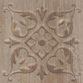 STG/B482/SG1550 Декоративная вставка Kerama Marazzi Браш Вуд Коричневый B482 9.9x9.9