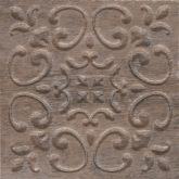 STG/C481/SG1550 Декоративная вставка Kerama Marazzi Браш Вуд Коричневый темный C481 9.9x9.9