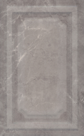 6354 Плитка Kerama Marazzi Гран Пале Серый панель 25x40