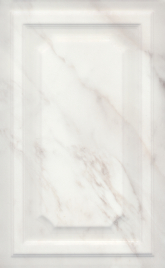 6357 Плитка Kerama Marazzi Гран Пале Белый панель 25x40
