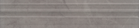 BLE008 Бордюр Kerama Marazzi Гран Пале Багет Серый 25x5.5
