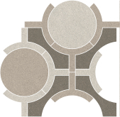 ID150 Декор Kerama Marazzi Джиминьяно 2 Наборный Матовый Натуральный 49.5x48