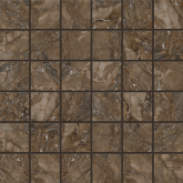 Mosaic/BR04_NS/30x30x9/5x5 Декор Estima Bernini Мозаика Estima BR04 Темно-коричневый Неполированный (5х5)x9 30x30
