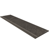 Ступень Estima Gabbro GB03 Серый Неполированная с насечкамиx9 30x120