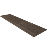 Ступень Estima Gabbro GB04 Коричневый Неполированная с насечкамиx9 30x120