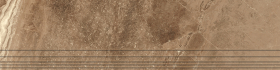 GSR0204 Ступень ProGRES Ceramica Магма Ступени ProGRES Ceramica Коричневая Темная 120x30