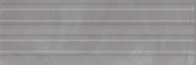 874 Плитка Eurotile Continuo Eurotile Грэй рельеф линии 32.5x100