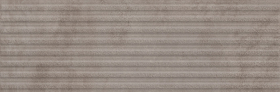 988 Плитка Eurotile Loft Eurotile Мокко рельеф полоски 32.5x100