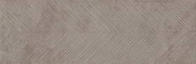 989 Плитка Eurotile Loft Eurotile Мокко рельеф ёлочка 32.5x100