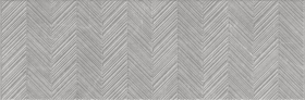 239 Плитка Eurotile Ройс Eurotile Грэй рельеф ёлочка 32.5x100