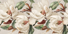 GT1206029415MDR Керамогранит Global Tile Магнолия Global Tile Бежевый Декор 60x120
