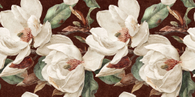 GT1206030294MDR Керамогранит Global Tile Магнолия Global Tile Бордовый Декор 60x120