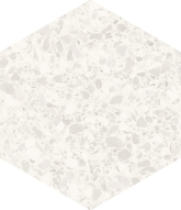 Керамогранит DNA Tiles Terrazzo White 32x36.8