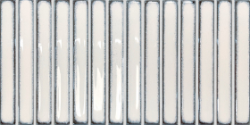 133478 Плитка DNA Tiles Osaka Bars White 12.5x25