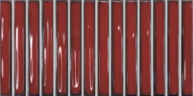 Плитка DNA Tiles Osaka Bars Red 12.5x25