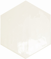 Плитка DNA Tiles Spark Hex White Glossy 15x17.3