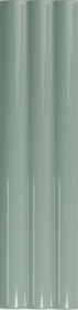 Плитка DNA Tiles Match Curved Sage Gloss 6.25х25 6.25x25