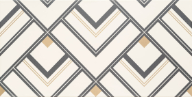 Декор Tubadzin Bonella Dekor White 30.8x60.8