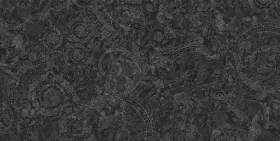 Керамогранит Versace Meteorite Megabarocco Nero Lap R 60x120