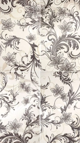 1609-0007 Панно LB-Ceramics Азур Крем белое 50x90