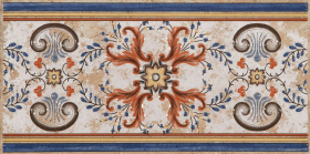 ПП-00029426 Бордюр Aitana Cenefa Marron 33.3x16.5