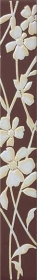 Бордюр Inverno Fiore 4.5x36