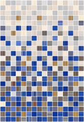 Плитка Гламур Бело-голубой микс 2С 27.5x40