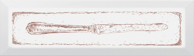 NT/C25/9001 Декор Гамма Нож Карамель 8.5x28.5