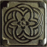 Декоративная вставка Kavarti Nickel Kaleidoscope 4.8x4.8