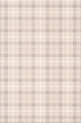 8236 Плитка Традиция Бежевый Клетка 20x30