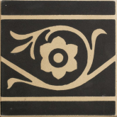 Декор Метлахская плитка 100E018F301 ENC 18F Cognac (Black) 10x10