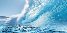 D1D224 Декор Water Волна 20x40