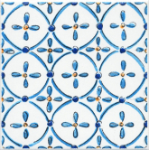 Декоративная вставка Капри Майолика 9.9x9.9