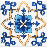 Декоративная вставка Капри Майолика 9.9x9.9