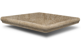Ступень Bremen Угловая Eckflorentiner Beige 32x32