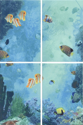 HGD/A45/4x/880 Панно Маронти Рыбки 40