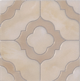 MLD/B64/SG1550L Декоративная вставка Помильяно Беж лаппатированный SG1550L 14.5x14.5