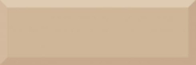 Плитка Gold Capuccino Monocolor Biselado Brillo Beige 10x30