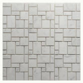Мозаика Stone Bianco Carrara Random Square