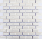 Мозаика Ceramic White Bar 30x30