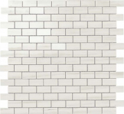 AS31 Декор Marvel Stone Bianco D. Mosaico Lapp. Burattato 29.8x29.8