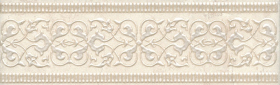 HGD/A114/7169 Бордюр Резиденция Беж обрезной 20x6.3