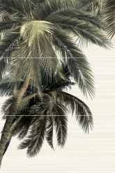 PWU09DLM3 Панно Del mare Листья 3 50x74.7