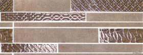 100997 Мозаика Raku Mos. Brick Copper 25.9x60.2