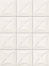 Керамогранит 4D Flower White 20 20x20