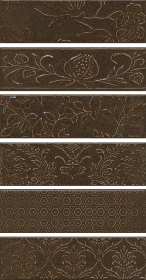 AD/D333/6x/2914 Панно Карнавал в Венеции Корич 28.5x51