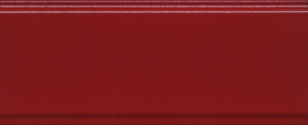 BDA003R Бордюр Даниэли Красный обрезной 30x12