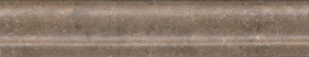 BLD016 Бордюр Виченца Багет коричневый Б15х3
